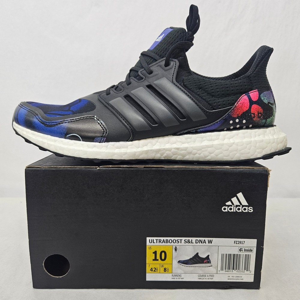 Adidas Ultraboost S&L DNA Running Shoes FZ2917‎ Night Flash Women's Size 10